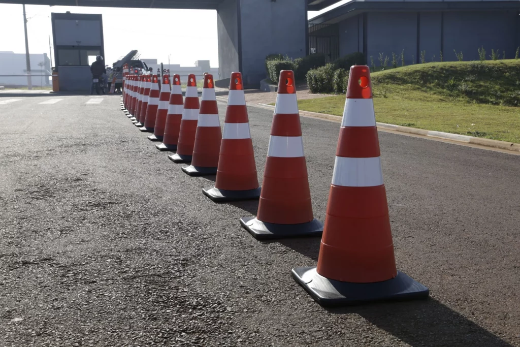 cone de sinalização
