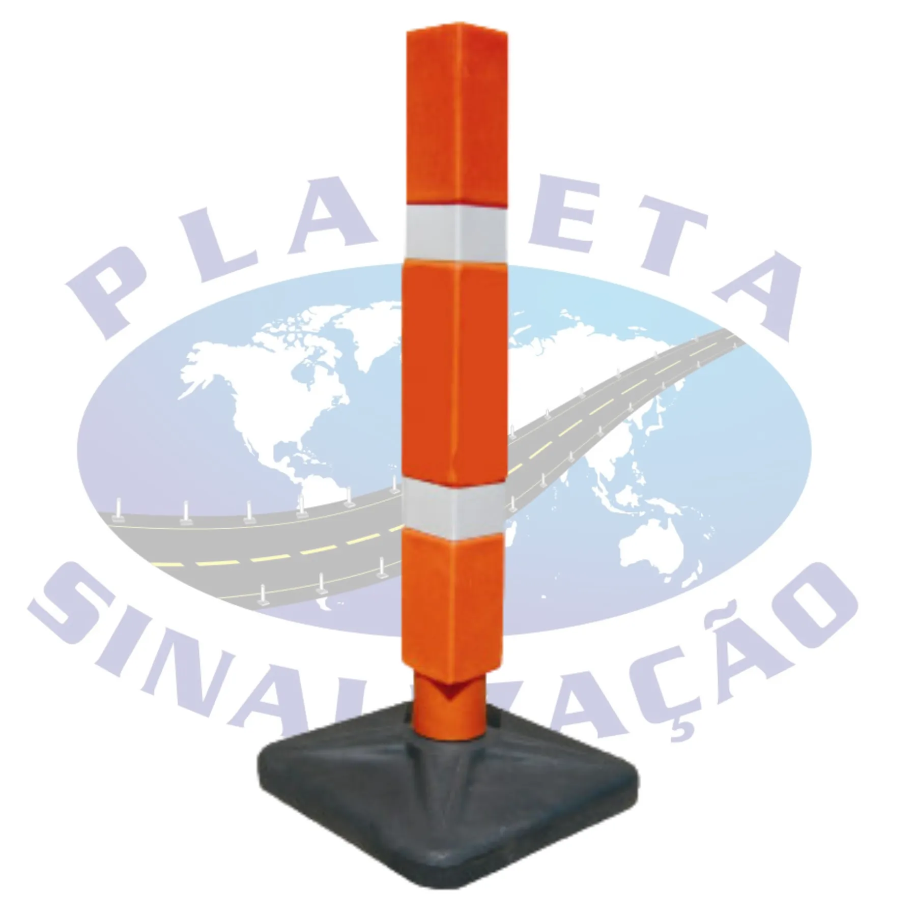 Balizador Quadrado Móvel