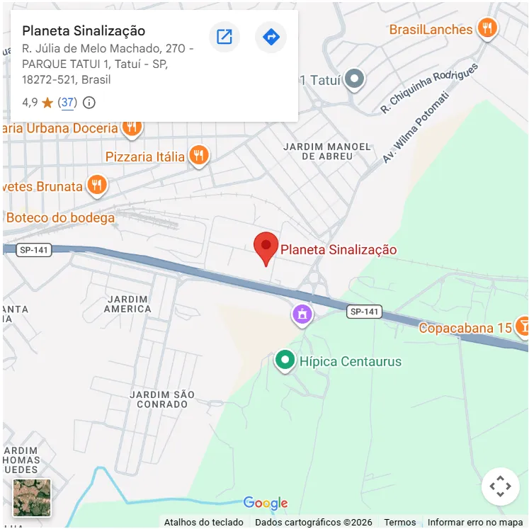 planeta sinalização